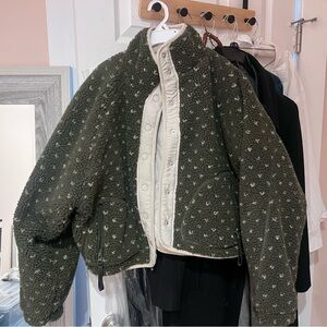 Blank NYC Crop Teddy Jacket